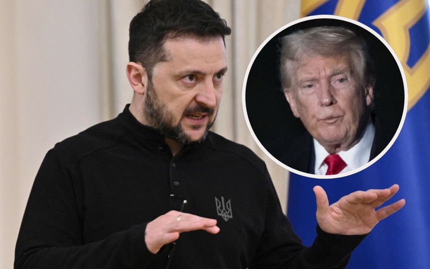 Zełenski i Trump