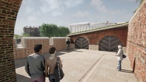 Remont na zboczu Wzgórza Polskiego