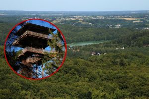 Wieża Widokowa Wieżyca, widok