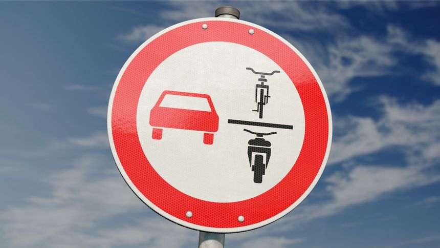 okrągły znak drogowy 