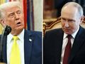 Prezydent USA Donald Trump. Prezydent Rosji Władimir Putin