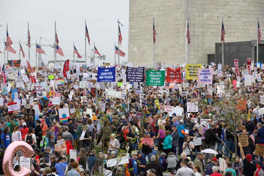 Protest w Waszyngtonie