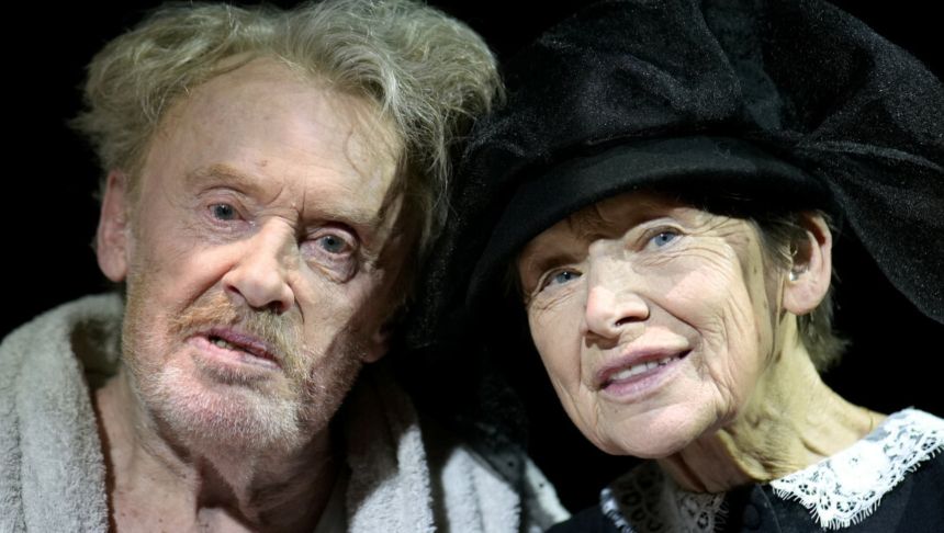 Jadwiga Jankowska-Cieślak i Daniel Olbrychski