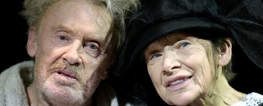 Jadwiga Jankowska-Cieślak i Daniel Olbrychski