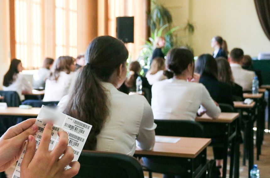 Egzamin maturalny z języka polskiego w II LO im. Marii Skłodowskiej-Curie w Gorzowie Wielkopolskim, 5 maja 2025 r.