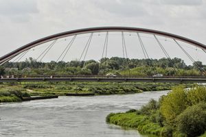 Ostrołęka, widok na Narew
