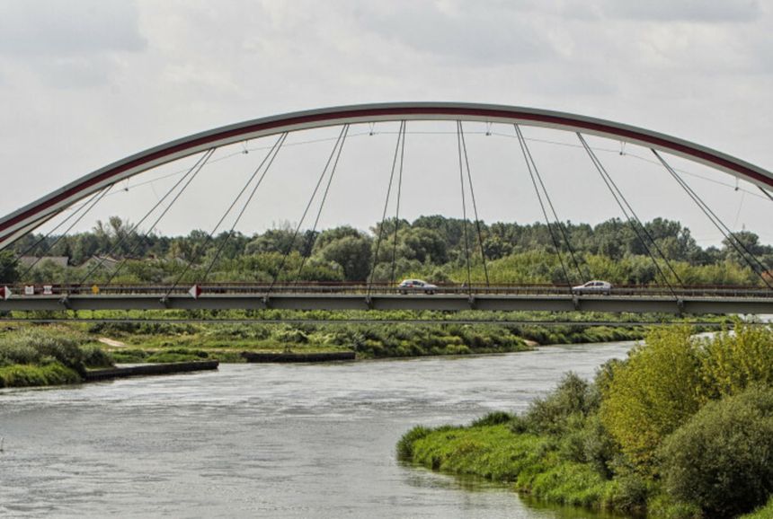 Ostrołęka, widok na Narew