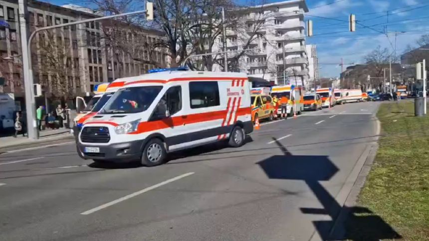 Akcja służb w Mannheim