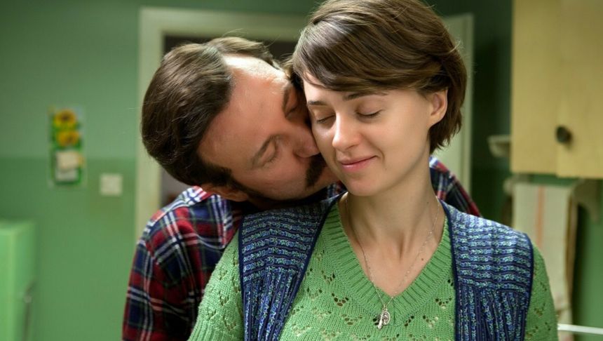 Kadr z filmu "Wałęsa. Człowiek z nadziei"
