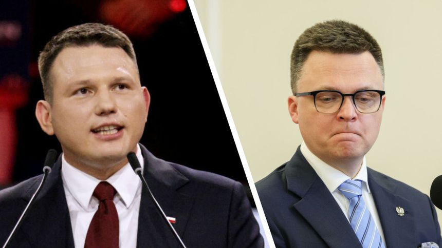 Sławomir Mentzen. Szymon Hołownia