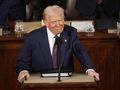 Prezydent USA Donald Trump przemawia na Kapitolu w Waszyngtonie, 5 marca 2025 r.