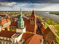 Grudziądz z lotu ptaka