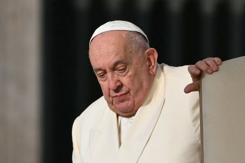 Papież Franciszek na Placu Świętego Piotra w Watykanie, 13 listopada 2024 r.