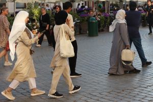 Arabscy turyści w Krakowie
