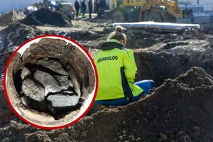 wykopaliska archeologiczne, "skarb odlewnika" 
