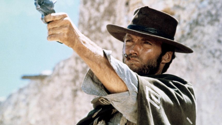Clint Eastwood w filmie "Dobry,zły i brzydki"