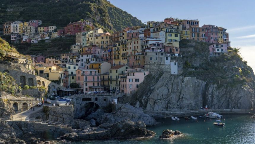 klif Cinque Terre we Włoszech