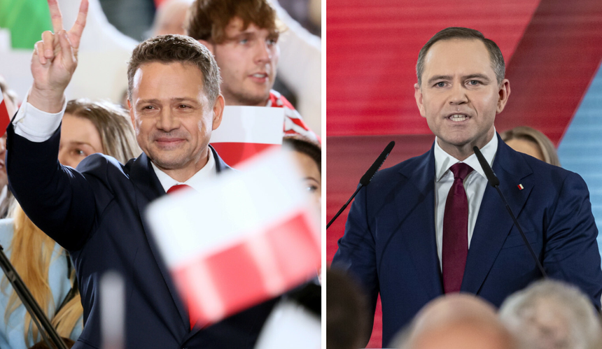 Trzaskowski i Nawrocki 