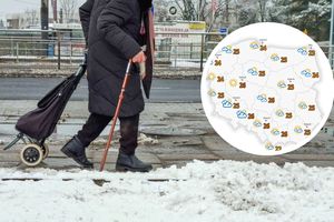 śnieg mapa