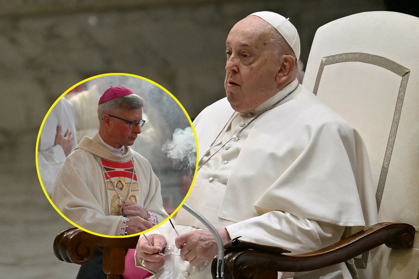 Bp Arkadiusz Okroj, papież Franciszek