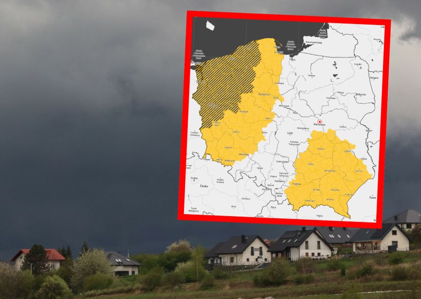 Ostrzeżenie hydrologiczne I stopnia IMGW