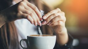 cukier w jednorazowej saszetce