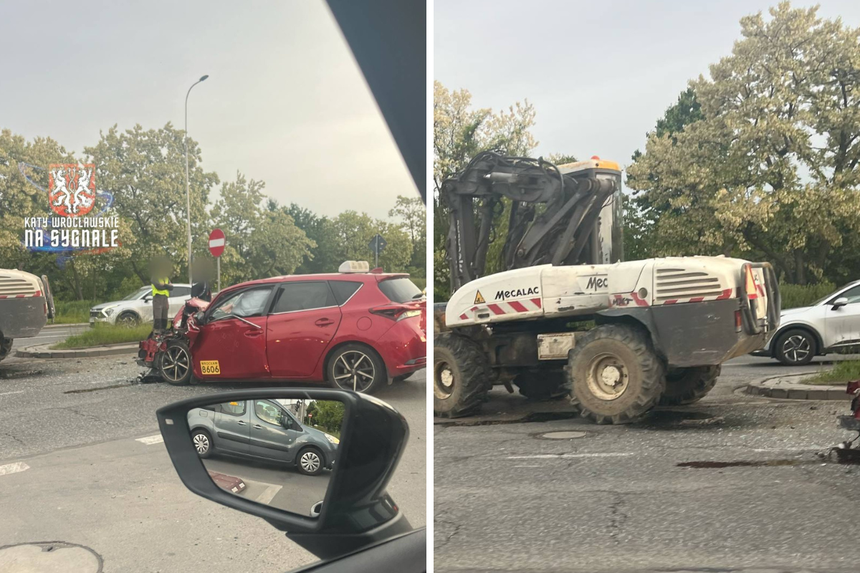 Wypadek we Wrocławiu