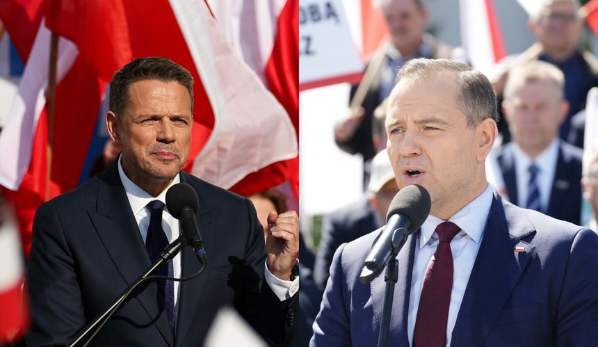 Trzaskowski Nawrocki