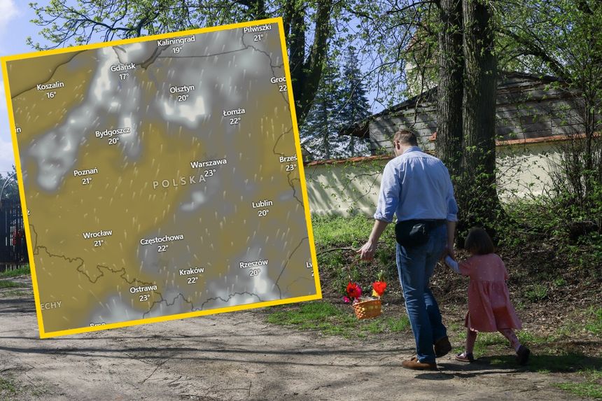 pogoda na Wielkanoc