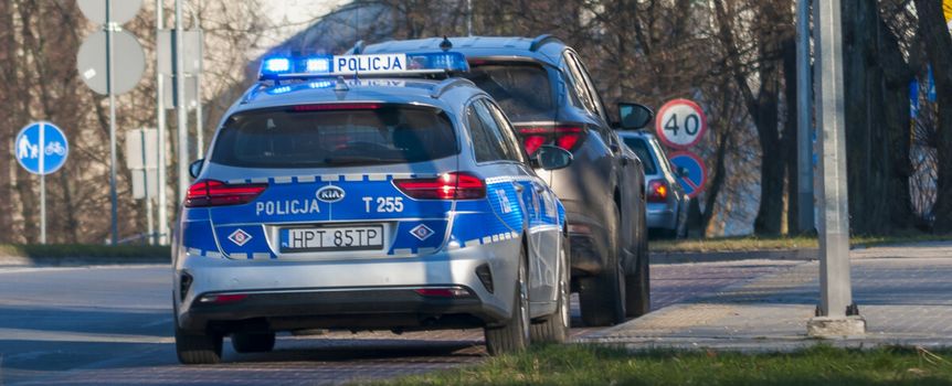 policja radiowóz