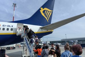 samolot Ryanair, pasażerowie
