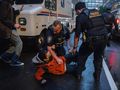 USA. Starcia migrantów z policją