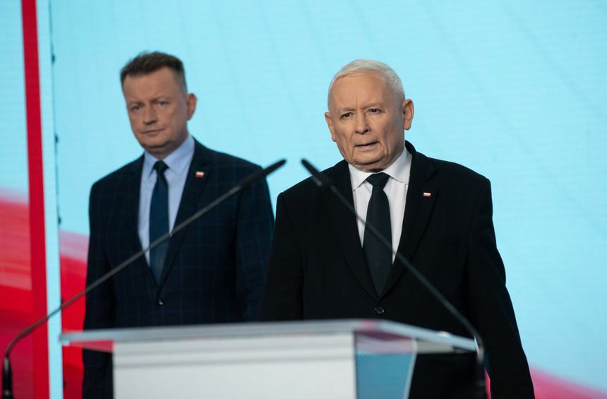 Jarosław Kaczyński Mariusz Błaszczak