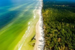 Plaża w Lubiatowie