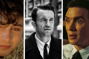 Kadr z filmu "Tamte dni, tamte noce", "Zima wojna", "Oppenheimer"