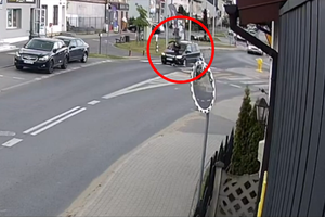 Potrącenie w Świeciu