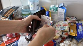 portfel, pieniądze i zakupy