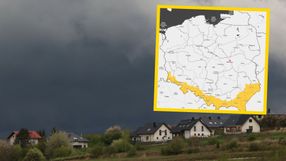 Ostrzeżenie I stopnia przed burzami IMGW