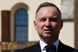 Prezydent Andrzej Duda w Krakowie, 13 kwietnia 2025 r.