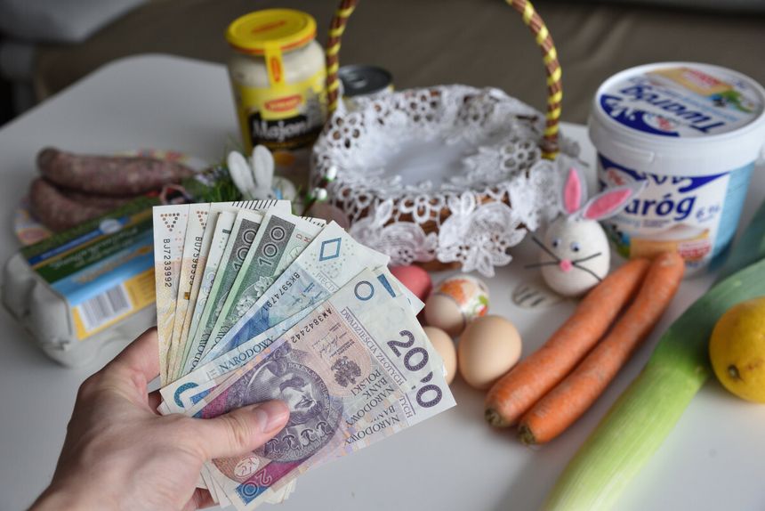 Wielkanoc pieniądze