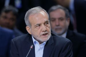 Prezydent Iranu Masud Pezeszkian