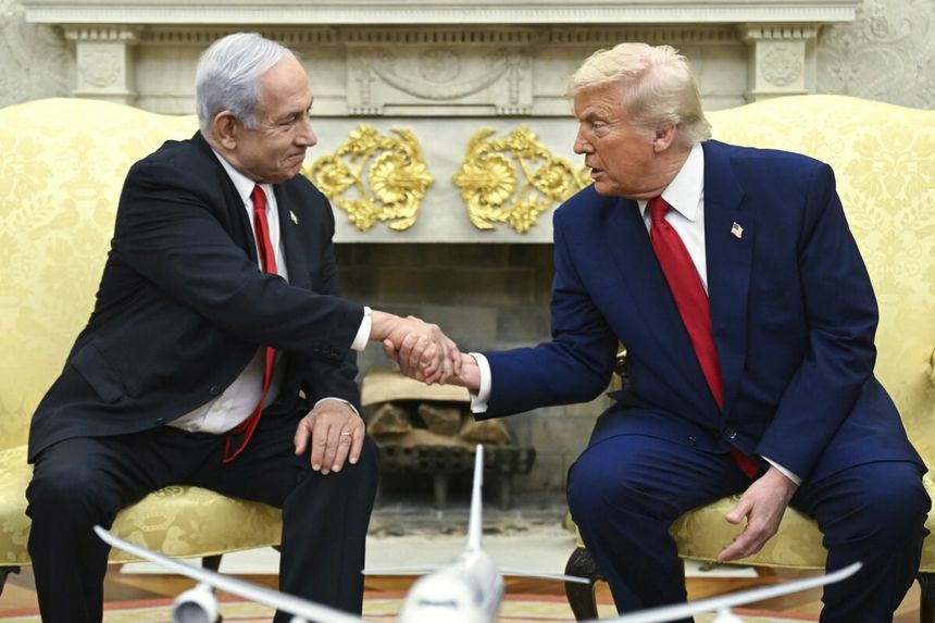 Benjamin Netanjahu, Donald Trump