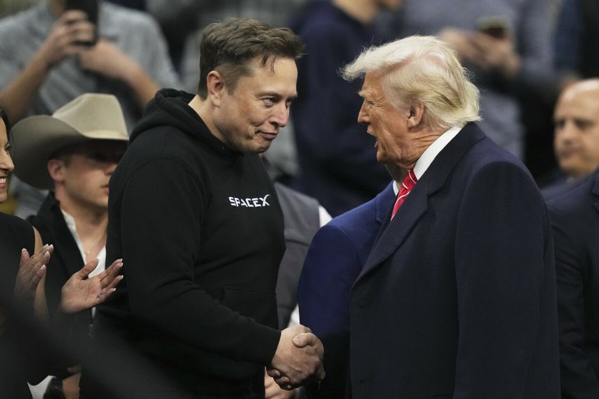 Elon Musk i Donald Trump