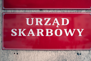 Tabliczka Urząd Skarbowy