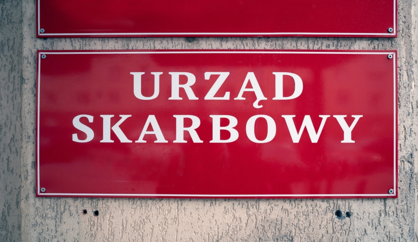 Tabliczka Urząd Skarbowy