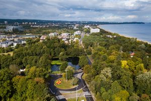 Sopot z lotu ptaka