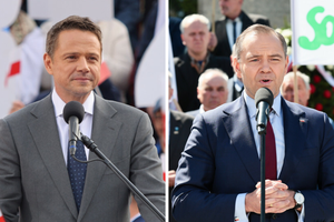 Rafał Trzaskowski i Karol Nawrocki 