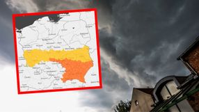 Ostrzeżenie IMGW przed burzami I i II stopnia 