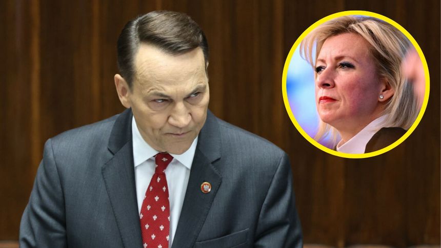 Minister spraw zagranicznych Radosław Sikorski. Rzeczniczka rosyjskiego MSZ Maria Zacharowa