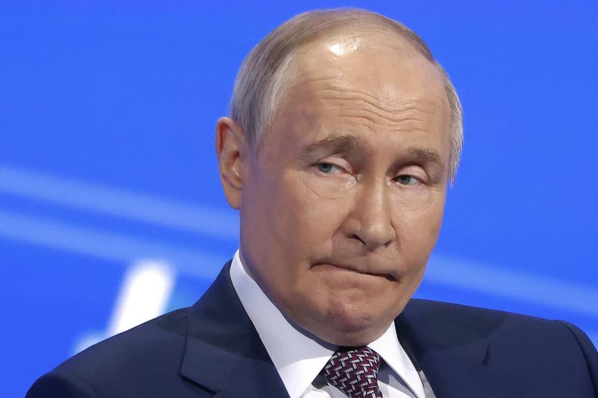 Prezydent Rosji Władimir Putin w Moskwie, 18 marca 2025 r.